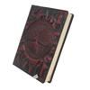 Retro Notepad A6 Notebook PU Creative Embossed Diary Handbook Korean Stationery Student School Office Writing Book 13.7x10x2cm