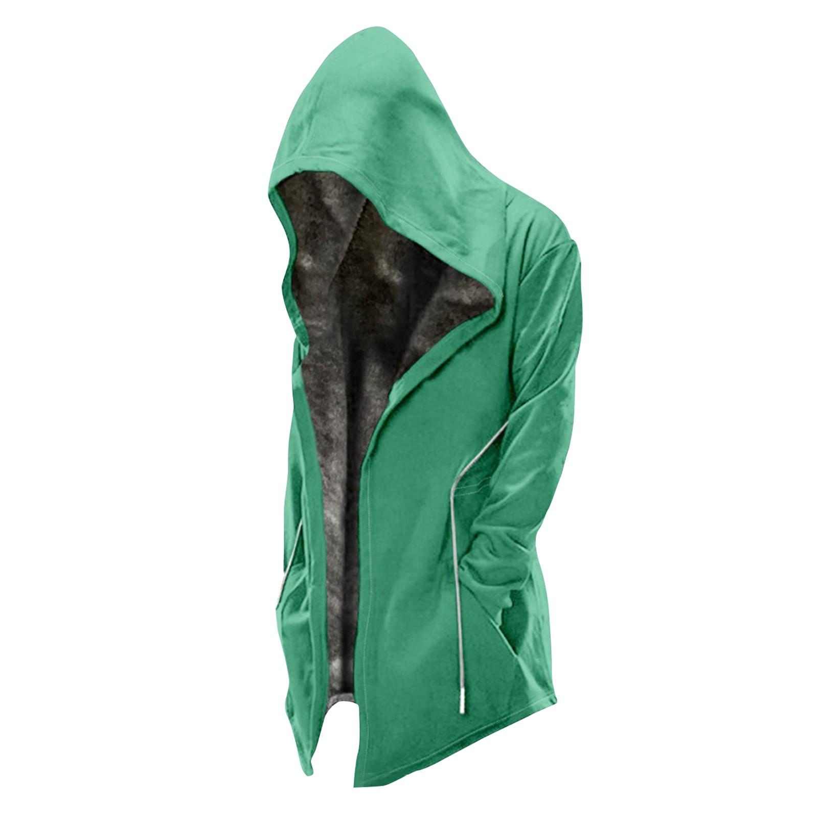 

Мужская однотонная бархатная утолщенная длинная куртка Мужская повседневная куртка на молнии большого размера XXXXL хаки