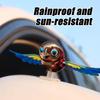 Helmet Decoration Dynamic Realistic Weatherproof Bird Car Side Rearview Mirror Decorations For Women Riders Cyclist Commuting