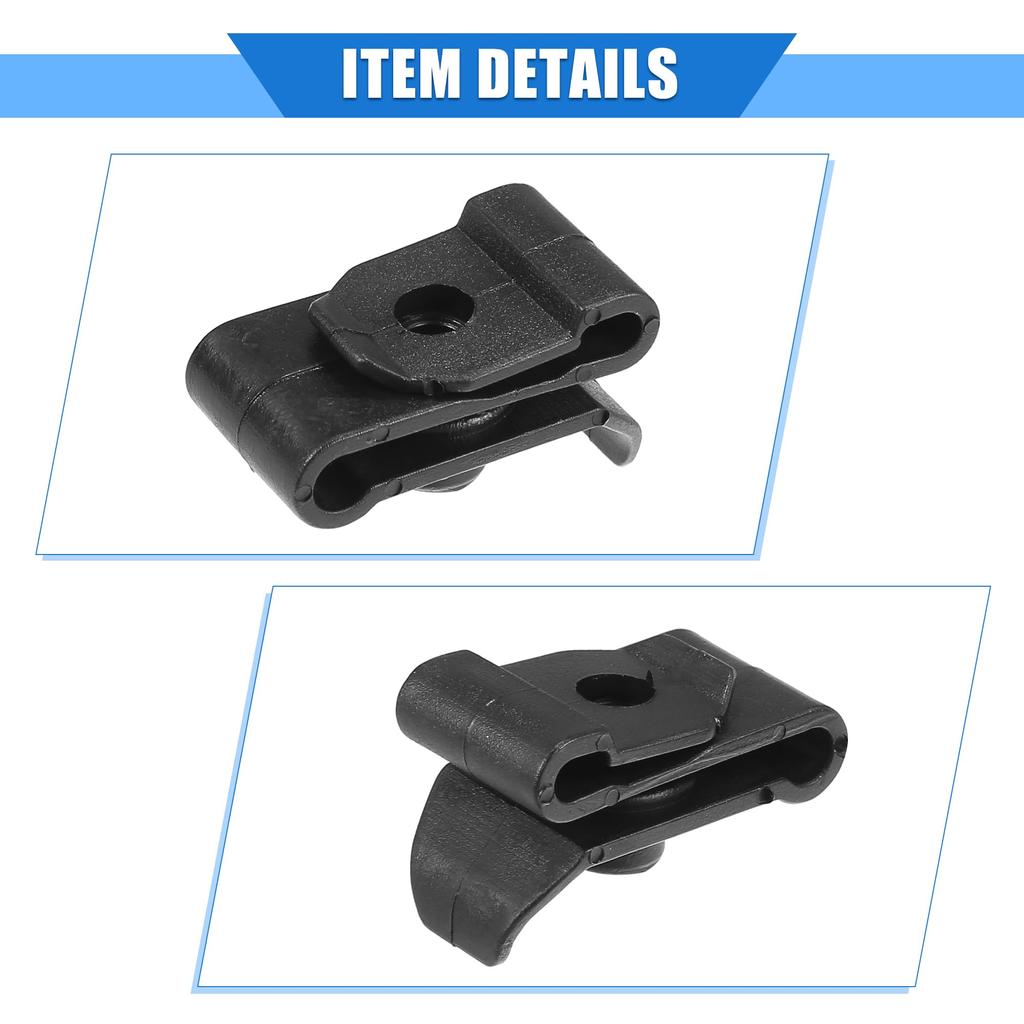 VekAuto Bumper Clip Bumper Fender Fastener Clip Rivet Retainer U