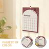 English Monthly Wall Calendar 18 Months Calendar Planner  Home Decoration