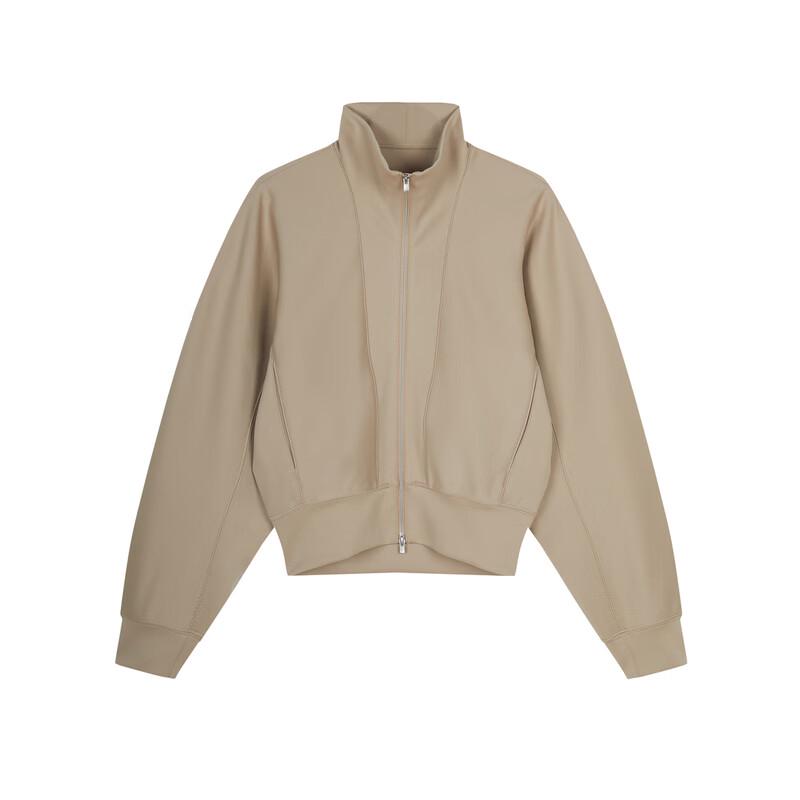 JNBY 2024 Autumn Loose Stand-up Collar Sweatshirt