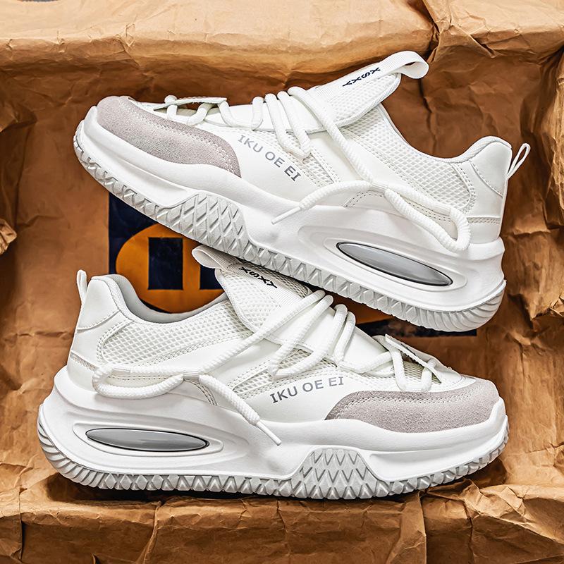 

Мужские повседневные кроссовки, нескользящие, со шнуровкой, для ходьбы, дышащие, легкие, теннисные туфли, удобные, для занятий спортом на открытом воздухе, для бега, для работы, кроссовки для мужчин 48