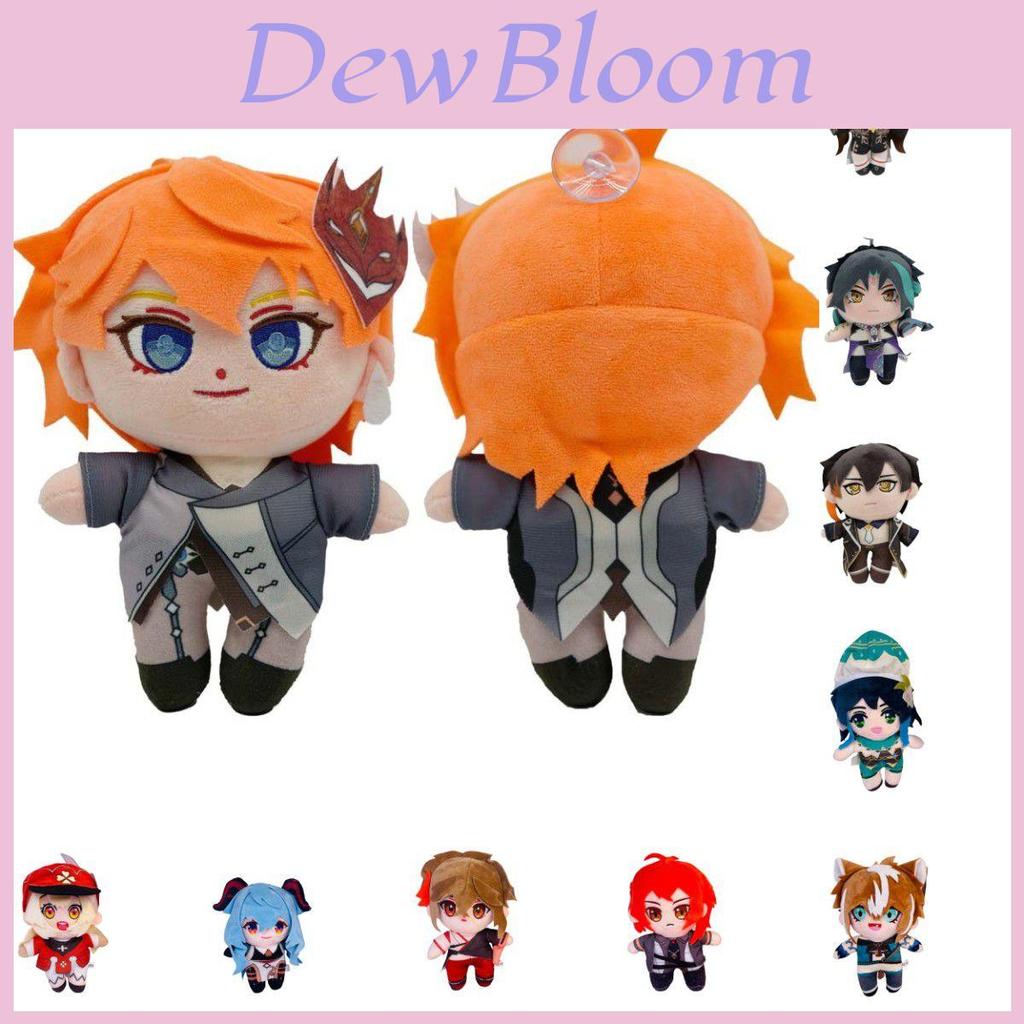 Adorable Genshin Impact Ganyu Klee Zhongli Hutao Plush Doll Stuffed Toy Children Gift