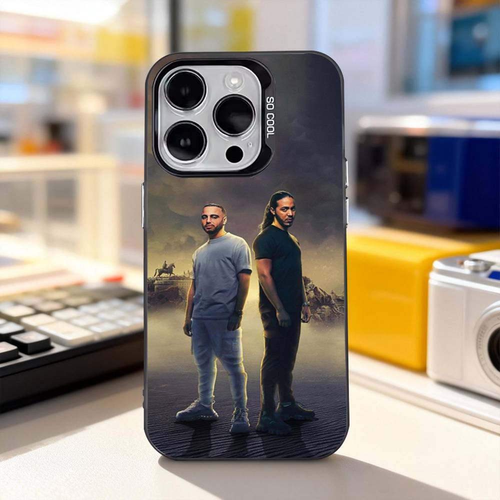 Djadja D-Dinaz Rapper Cool Phone Case For iPhone 11,12,13,14,15,16,17,Pro,Max,Plus,E,Air,Mini IMD Matte Black