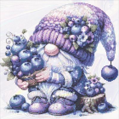 Partial Embroidery Bead Gnome 9CT DIY Cross Stitch Kit for Living Room Bedroom