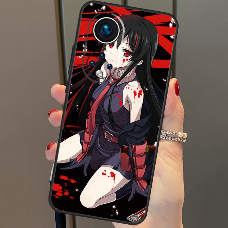 Anime Akame Ga Kill Cover For Honor 50 Lite Case For Huawei P20 P30 P40 Pro Nova 9 5T P Smart 2021 8X 9X 10i