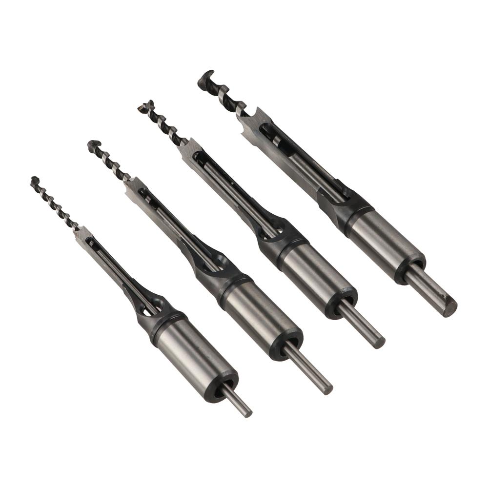 High Speed Steel Square Hole Drill Bits British System Machine Drill Bits  Woodworking Drill Tools