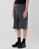 WHYSOCEREALZ Short Baggie Trousers - Dark Gray