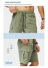 Men's Summer Quick-Dry Casual Sports Shorts - Lightweight, Loose-Fit for Running & Fitness