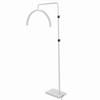 22in 36W Half Moon Light with Phone Clip Adjustable LED Standing Beauty Lamp for Video Recording