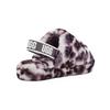 UGG Fluff Yeah Casual Comfortable Kids Sandals Kids Sandals Gray 1123640K-SYGR