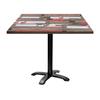 Table - Bazila - 90 X 90 Cm - Multicolour - Particleboard - Easy Assembly