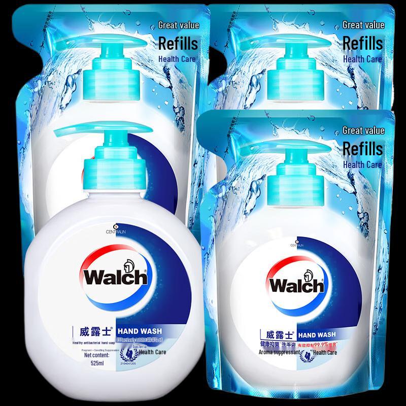 

Walch Healthy Antibacterial Hand Wash 4-Piece Value Pack