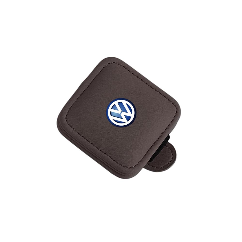 VW Car Sun Visor Glasses Clip Ticket Holder Sunglasses Fixed Clips For Volkswagen GTI Golf Polo Passat VW Tiguan T-ROC Jetta Taigo
