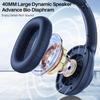Bluetooth 5.2 Hybrid Active Noise Cancelling Headphones for Airplane Travel, 90H Playtime Wired and Wireless Over Ear ANC Headset for Adults,