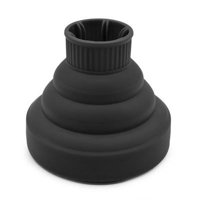 Hair Dryer Diffuser Attachment Silicone Lightweight Foldable Portable Blower Diffuser for Home