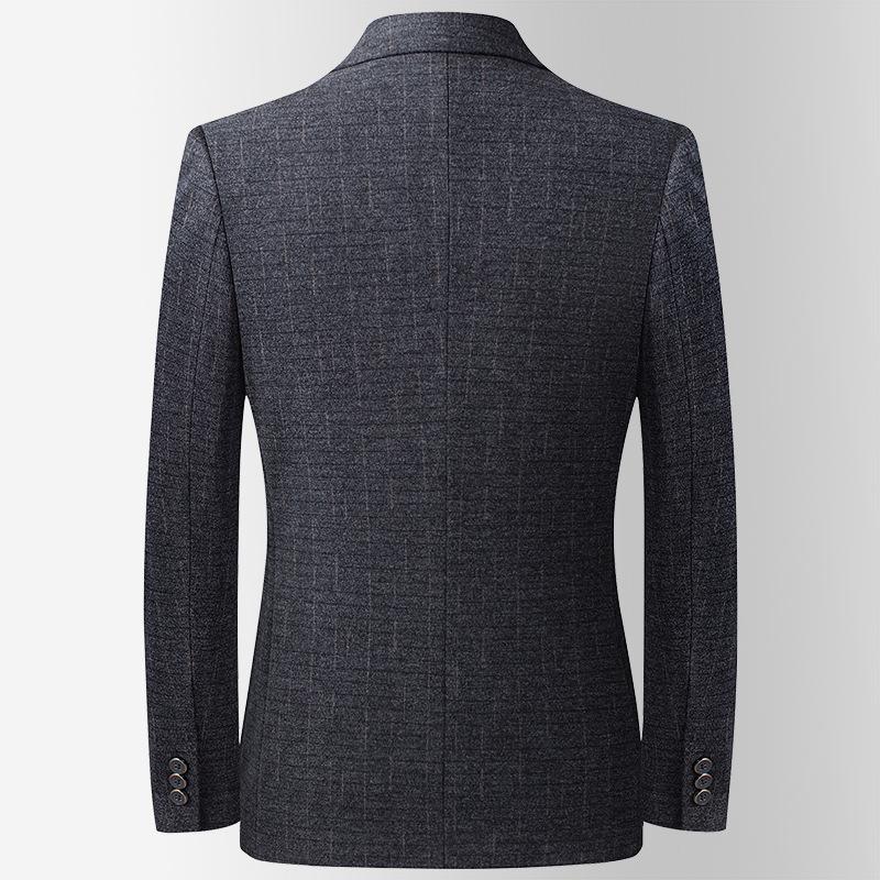 Men's Suit Autumn and Winter New Korean Version Elastic Men's Casual Small Suit Men's Slim Fit