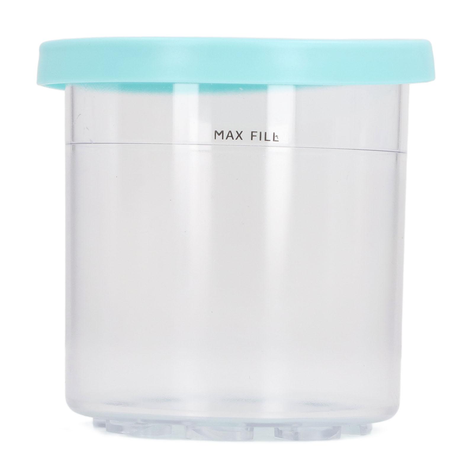 

Стаканчик для мороженого с крышкой из ПЭТ, прозрачный корпус стаканчика из ПК, контейнер для мороженого для серии NC299AM C300s L синий