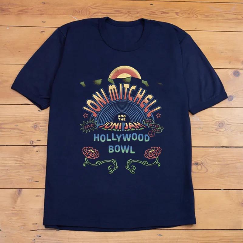 NEW Joni Mitchell And The Joni Jam Hollywood Ca 19-20 Oct 2024 Navy Shirt GC3038 XXXL