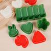 Cute Sushi Tools Onigiri Molds Rabbit Animal Shape Sushi Kids Rice Mashed Potato Pumpkin Mash Baking Supplies Kitchen Gadgets