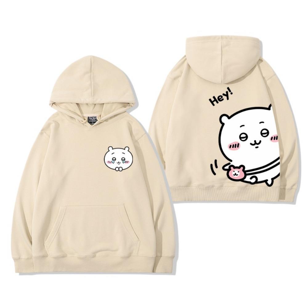 Ladies' Cute Hoodie Chiikawa Hooded Hoodie Hachiware Girls' Casual Sweater Usagi Loose Fashion Trend Women's Hoodie