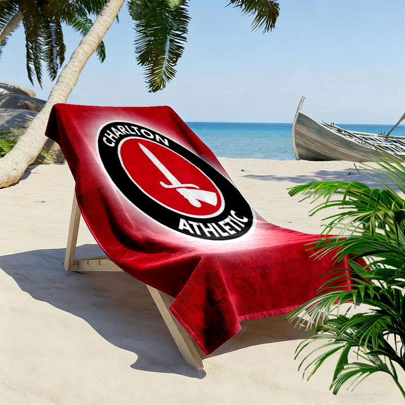 Asciugamano da Spiaggia Charlton, Asciugamano Grande Morbido ad Asciugatura Rapida per Spiaggia Campeggio Nuoto