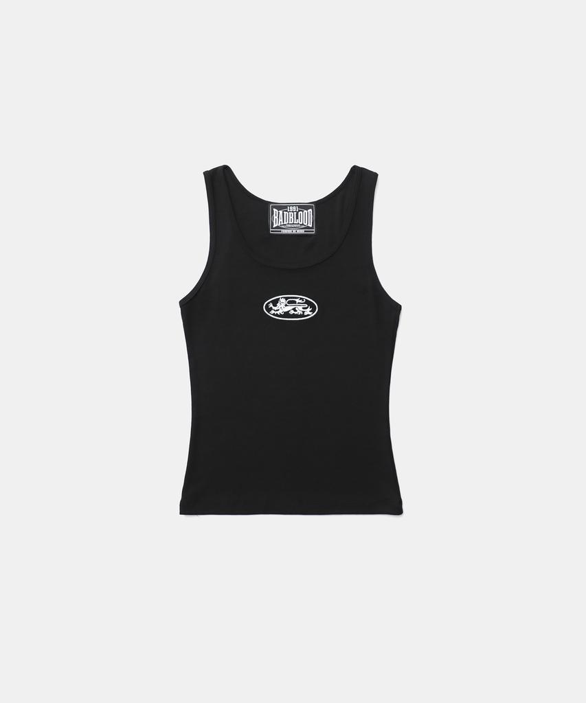 BADBLOOD Mystic Tank Slim Fit - Black