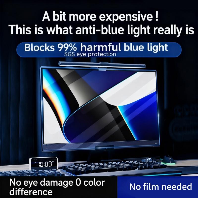 Pellicola Protettiva Sospesa Con Tecnologia Per La Cura Degli Occhi Blocca La Luce Blu Dannosa Per Accessori Schermo Computer