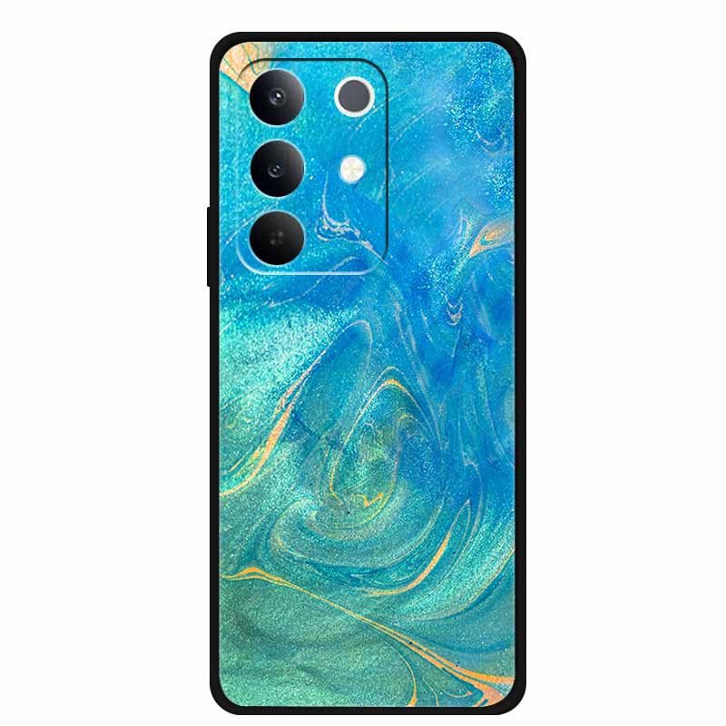 Case For Realme 15x 5G Global Version Marble Capa Soft Silicone Back Cover For Realme 15 X Cases Mica Painted TPU Phone Bumper