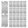 50X Safety Nail Plate For Wood Studs Cable Protector Plate Steel Safety Plate For Wood Stud  Nail  Plate