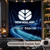 TapestryNew Holland Custom Name Text Personalized Wall Hanging Tapestry Home Wall Decor
