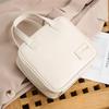 Borsa Porta Trucchi Pu da Viaggio Donna Pelle Borsa Cosmetica Portatile per Pernottamento Weekend Rossetto Profumo Beauty Pouch