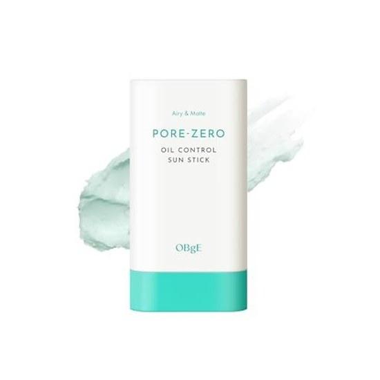 OBgE Pore Zero Oil Control Sunscreen Stick Face Makeup Base Primer Silica UV Korean Cosmetics