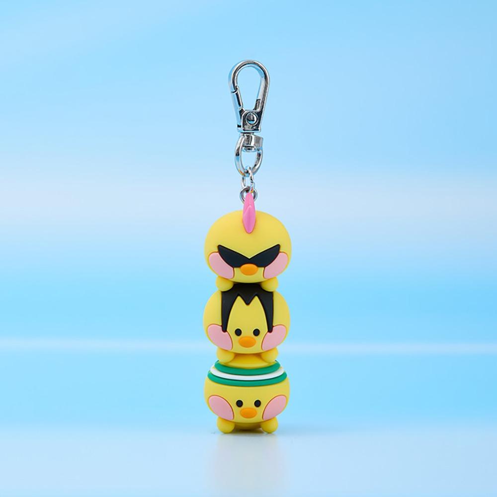 Line Friends Minini World Sallini Playful Figure Keyring