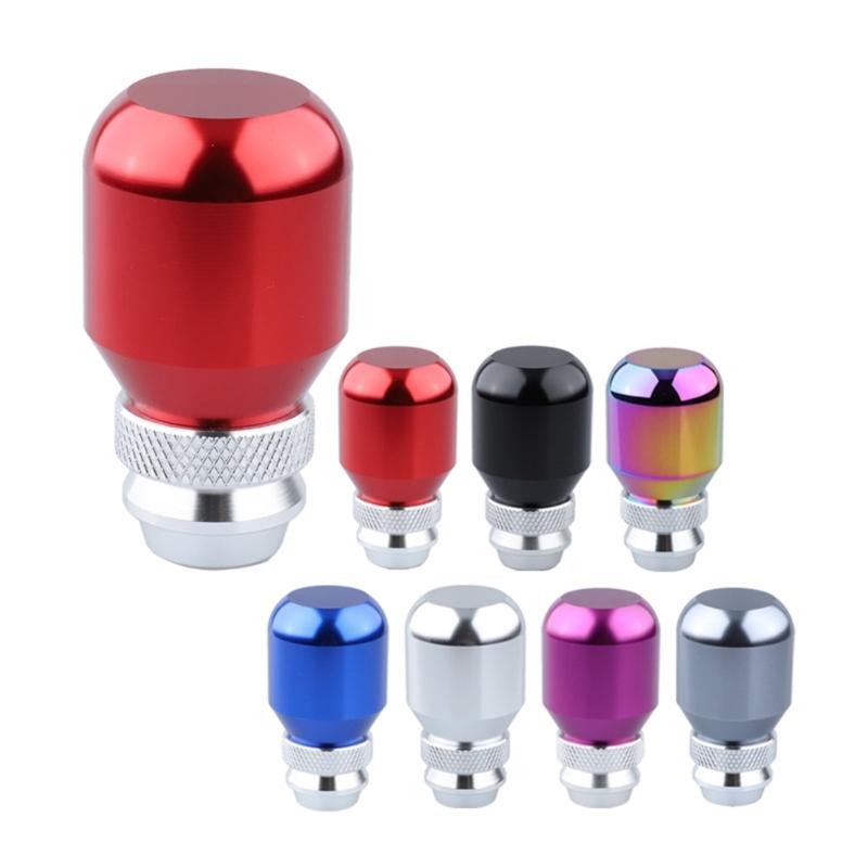 Aluminum Alloys Car Gear Lever Stick Shifters Handle Fit Most Automatics Manual Vehicle Retractable Adjustable Length