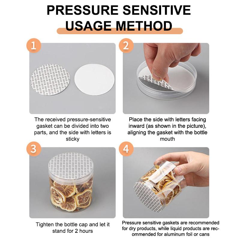 Plastic Packing Bottle Pet Clear Empty Seal Bottle Circular Bucket Storage Biscuit Jar Food Grade Sealed Cans Tank Container