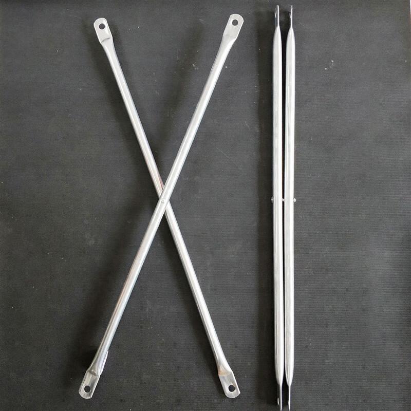 Scaffolding Cross Brace Diagonal Support Rod 1.0mm T, 2.22m L