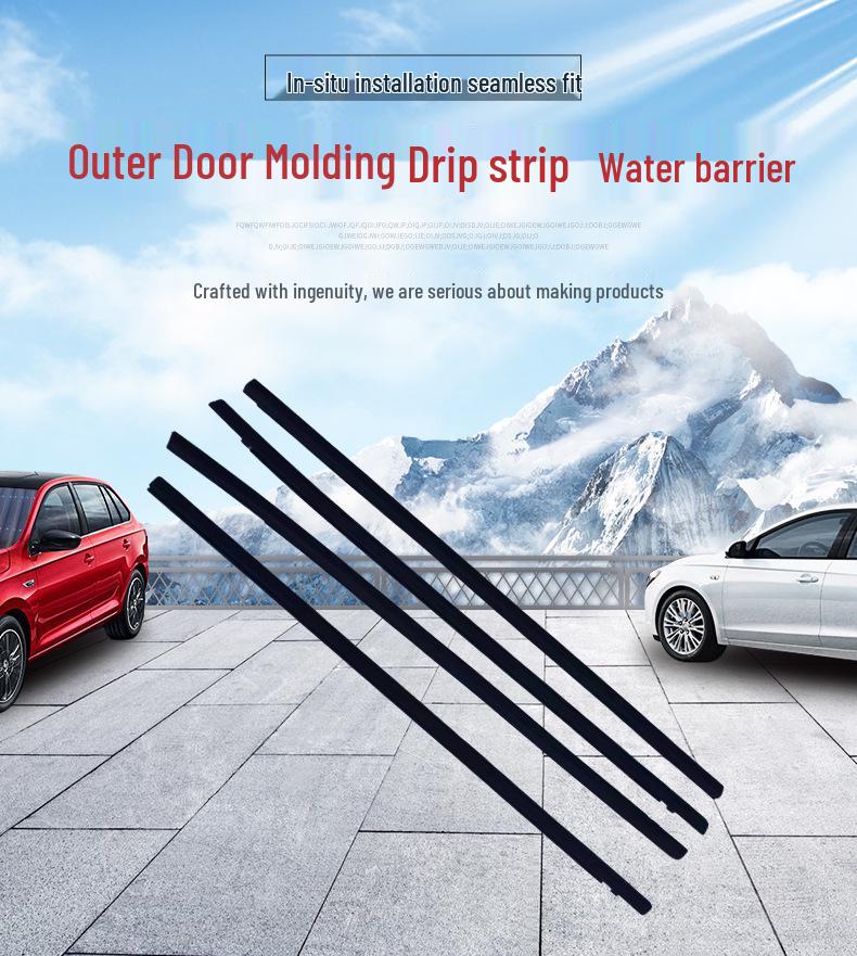 Civic 2016-2021 10th Gen Door Window Weatherstrip Rubber Seal