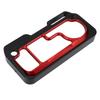 Motorcycle Meter Protective Cover Metal Weatherproof Replacement for CB650R CBR650R 2019‑2021Red