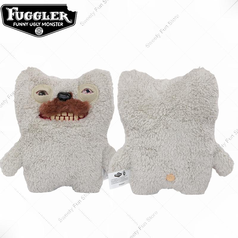 100% Original Fuggler Plush Toys Funny Ugly HAIRY FUGGS Series Tooth Monster Stuffer Plushies Cute Sir Belch Screech Dolls Gifts