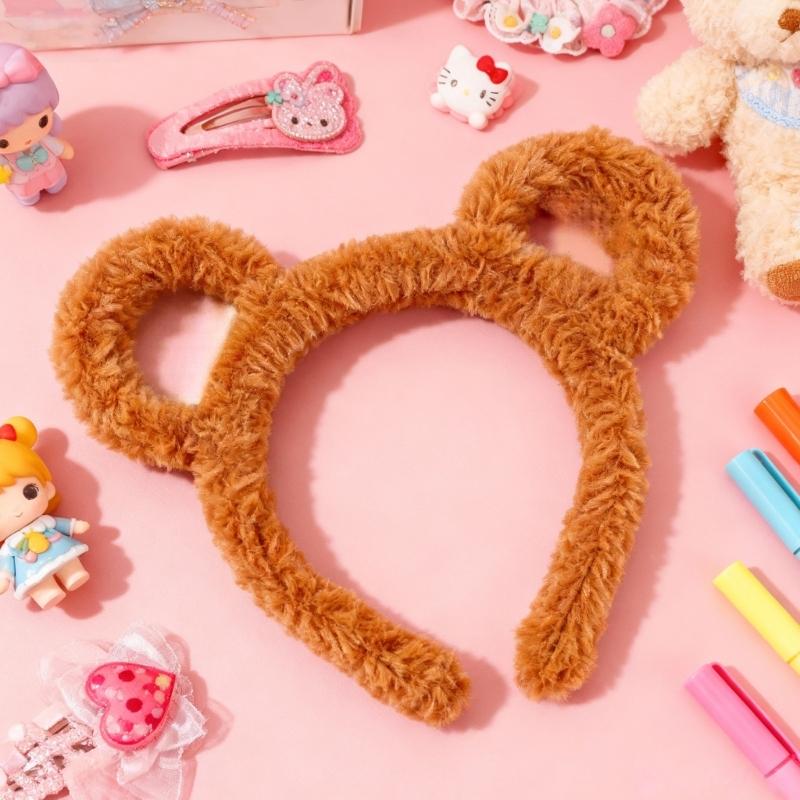 Animal Ear Hairbands Cartoon Bear Ear Headbands Party Supplies For Adults Kids Role Playing Stage Performances