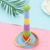 Toys Small Throw Circle Game Ferrule Stacked Fun Indoor Outdoor Parent-Child Interactive Circle Layers Early Education Kids Gift