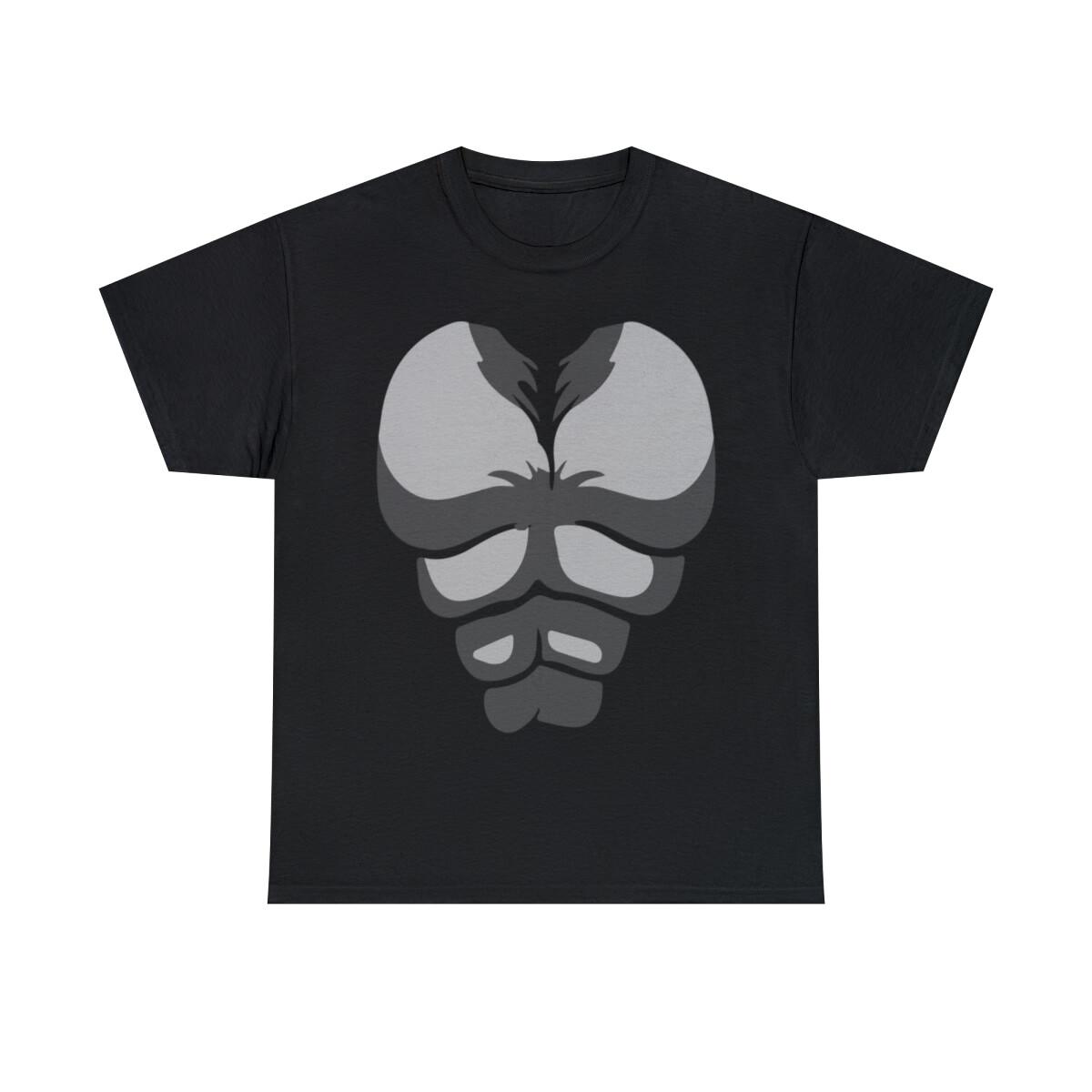 Gorilla Monkey Chest Costume Graphic Tee Shirt, S-5XL S