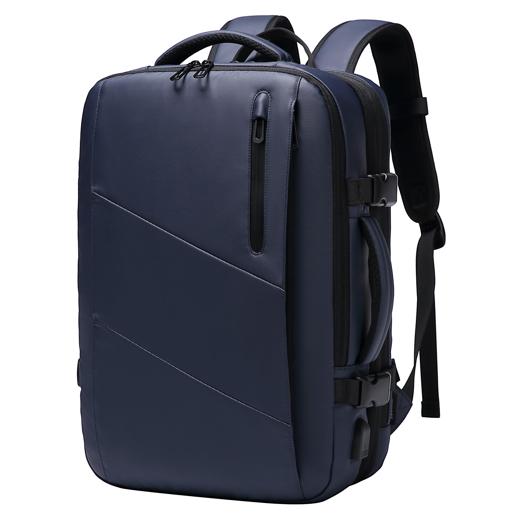 

Великий розширений бізнес-рюкзак 3WAY для 17 ПК, зарядка через USB, водна бізнес-школа [SUNOGE], чоловічий рюкзак, рюкзак, місткість