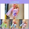 Adorable Cartoon Bear Keychain Colorful Lightning Bear Cute Bag Ornament