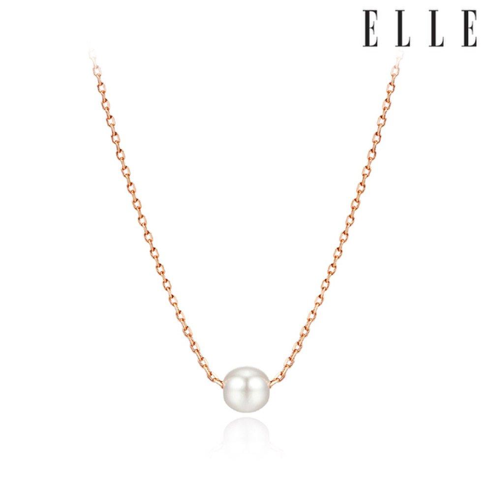[Elle] 6mm Basic Pearl Necklace Elbrnn197