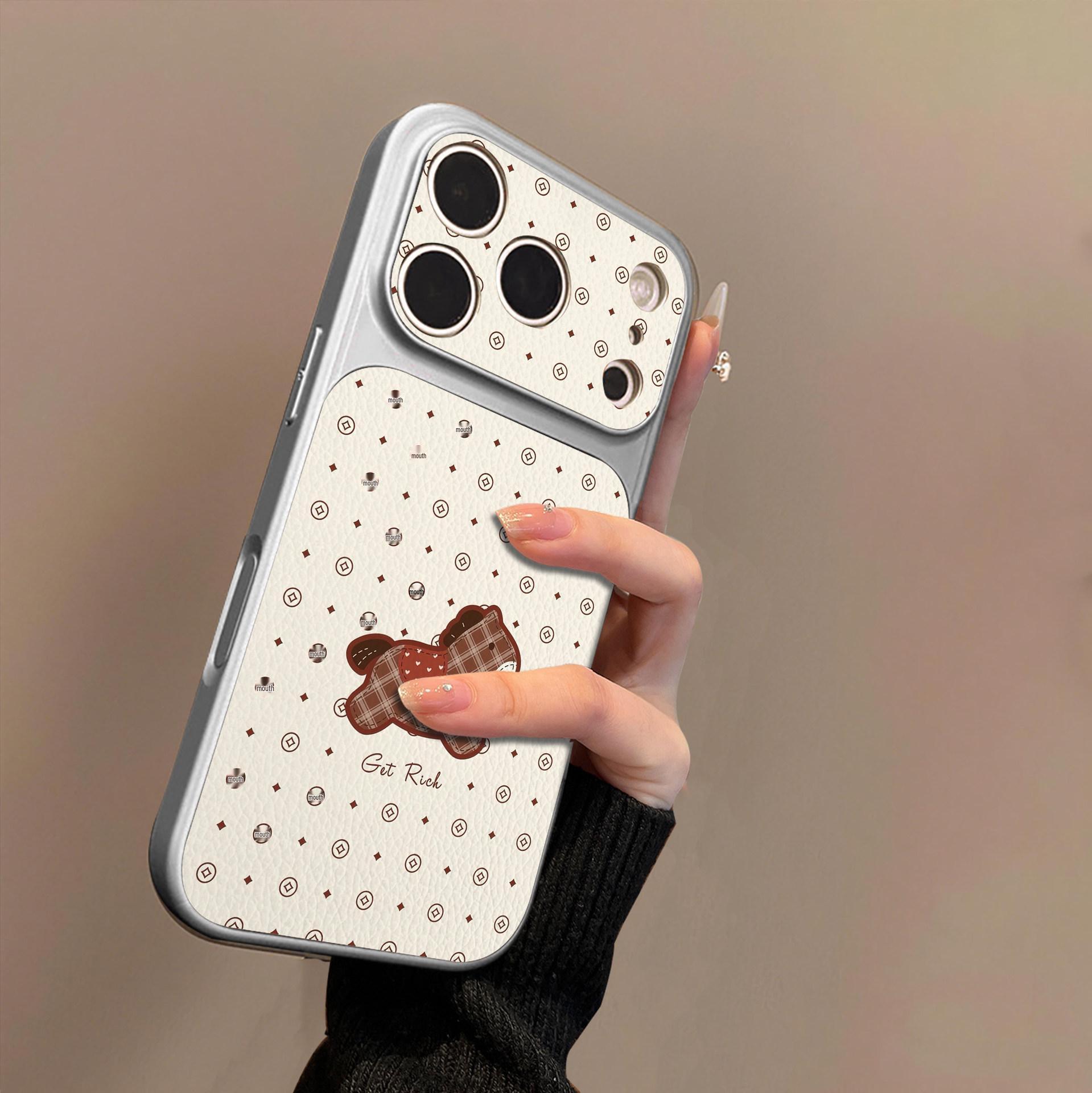 

Plaid Pony Apple Phone Case: Compatible with 17 Pro Max, 16 Pro, 15 Pro Max, 14 Pro - Anti-Fall, High-Protection. Apple 15 Plus