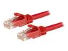 Câble Réseau Cat6 Gigabit UTP - STARTECH - 10m - Sans Crochet - RJ45 Anti-accroc - Noir