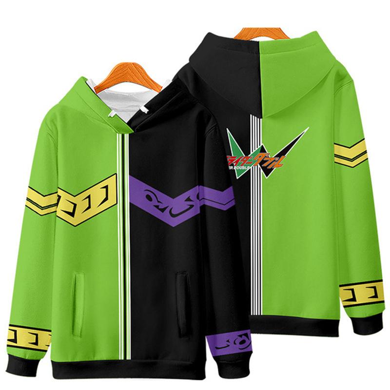 2025 Neuer Kamen Rider 3D-Druck Herren/Damen Herbst Winter Anime Hoodies Sweatshirt Langarm Hoodie Harajuku Cartoon Oberteile